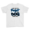 i may not be be perfect but my dog loves me Youth Tee