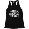 Boef en de Gelogeerde Aap Racerback Tank