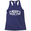 paddy's irish pub Racerback Tank