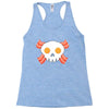 Bacon Egg Skull Racerback Tank