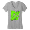 night shift Women's V-Neck T-Shirt