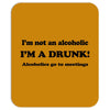 im not an alcoholic im a drunk t shirt x large funny beer pong keg par Mousepad
