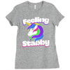 feeling stabby Ladies Fitted T-Shirt