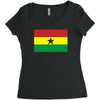 ghana international support your country  sport flag Women's Triblend Scoop T-shirt