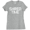 shred time Ladies Fitted T-Shirt