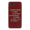 everything i like girls iPhone 7 Plus Case