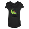 Sister Saurus Maternity Scoop Neck T-shirt