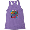 things might get weird Racerback Tank