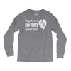 dogs leave paw prints on your heart Long Sleeve Shirts