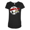 alice in zombieland Maternity Scoop Neck T-shirt