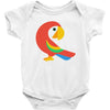 brids red Baby Bodysuit