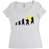 goku evolution (black) Women's Triblend Scoop T-shirt