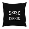 seize the cheese Throw Pillow