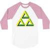 triforce illusion zelda 3/4 Sleeve Shirt