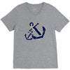 double anchor V-Neck Tee