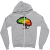 time leaves Zipper Hoodie