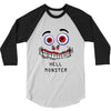 Hell Monster 3/4 Sleeve Shirt
