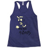 the pen is mightier Racerback Tank