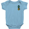 Pineapple Bomb Pocket Baby Bodysuit