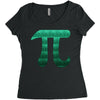 Pi math Women's Triblend Scoop T-shirt