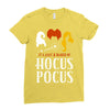 It's Just a Bunch of Hocus Pocus Ladies Fitted T-Shirt