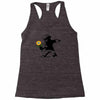 banksy flower Racerback Tank