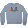 you don't win friends with salad Crewneck Sweatshirt