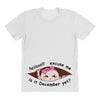 December  Peeking Out Asian Baby Girl All Over Women's T-shirt