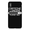 caffeine loading iPhoneX