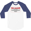 Free Orgasm Coupon 3/4 Sleeve Shirt