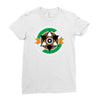led eye Ladies Fitted T-Shirt