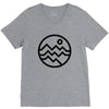 mountain bold (for light) V-Neck Tee