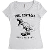 full controll Women's Triblend Scoop T-shirt