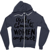 girls compete, women empower Zipper Hoodie