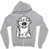 zombie knife Zipper Hoodie