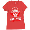 can't sleep clowns will eat me Ladies Fitted T-Shirt