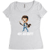 hey, ass butt! Women's Triblend Scoop T-shirt