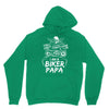 You Cant Scare Me I am Biker Papa Hoodie