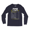 June Girl Facts Cancer Long Sleeve Shirts