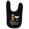 pinkman and the heisenbrain Baby Bibs