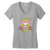 homer's gym Women's V-Neck T-Shirt
