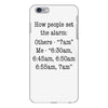alarm iPhone 6 Plus/6s Plus Case