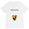 Worth The Wait Baby Foot V-Neck Tee