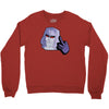 mega flipped off Crewneck Sweatshirt