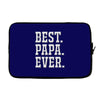 best papa ever Laptop sleeve