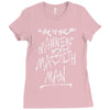 manners maketh man Ladies Fitted T-Shirt