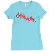 carnivore logo red Ladies Fitted T-Shirt