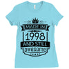 Made In 1998 And Still Awesome Ladies Fitted T-Shirt