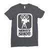 money shot Ladies Fitted T-Shirt