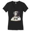 Laika The Space Dog Women's V-Neck T-Shirt